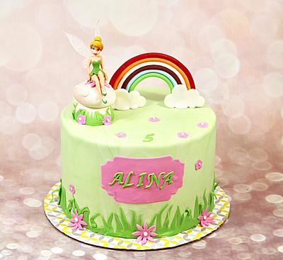 Tinker bell cake  - Cake by soods
