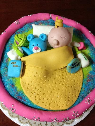 Baby Cake - Cake by Katrina Marie Te Ang