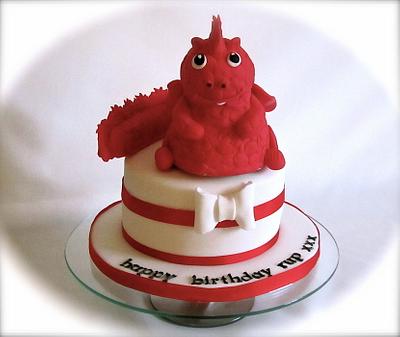 Puff the Dragon - Cake by Bizcocho Pastries