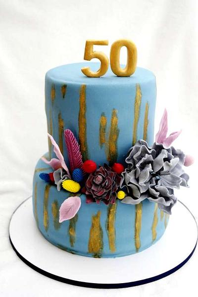 k 50tým narozeninám - Cake by Táji Cakes