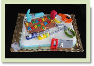 Handy Manny Tools Cak  - Cake by Minibigcake