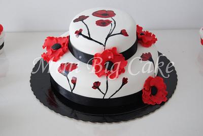 Painted Cake  - Cake by Minibigcake