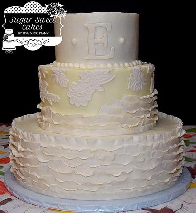 Ruffles & Lace - Cake by Sugar Sweet Cakes