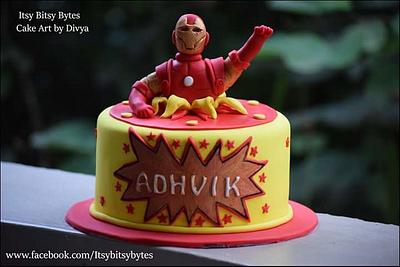 Iron man cake - Cake by Divya Haldipur