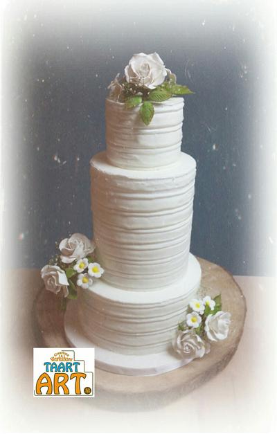 Weddingcake  - Cake by Taart-Art  Jolanda van Ruiten