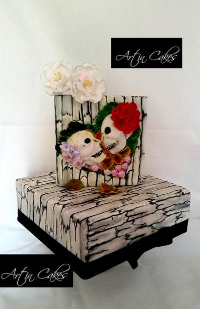Love will keep us alive - Cake by Shree