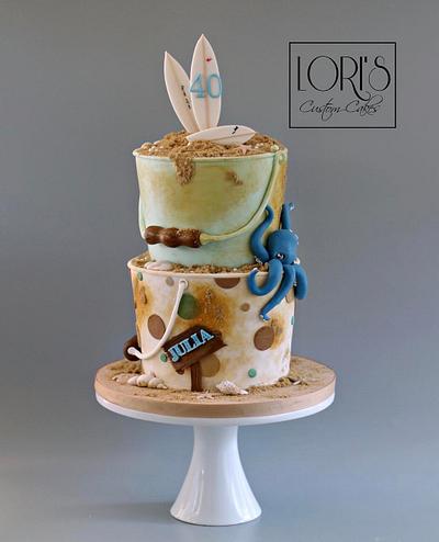 Sandpail fun  - Cake by Lori Mahoney (Lori's Custom Cakes) 