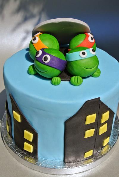Ninja turtles 2 - Cake by Franci´s Cupcakes