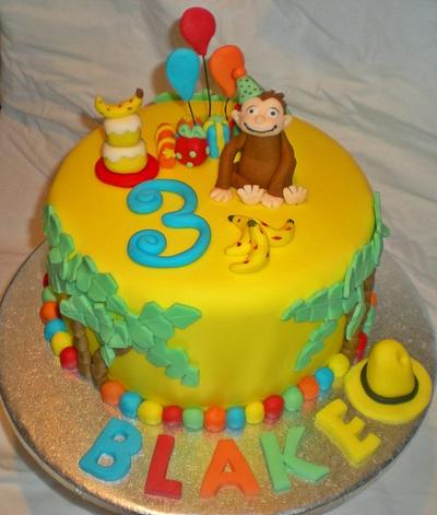 curious george  - Cake by Time for Tiffin 