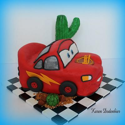 Another Cars!!! - Cake by Karen Dodenbier