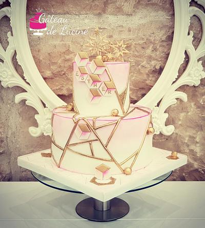 Geometric cake - Cake by Gâteau de Luciné
