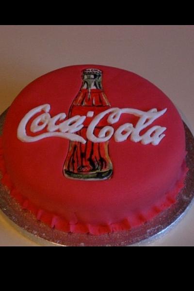 Coca cola cake - Cake by Michelle Hand @cakesbyhand