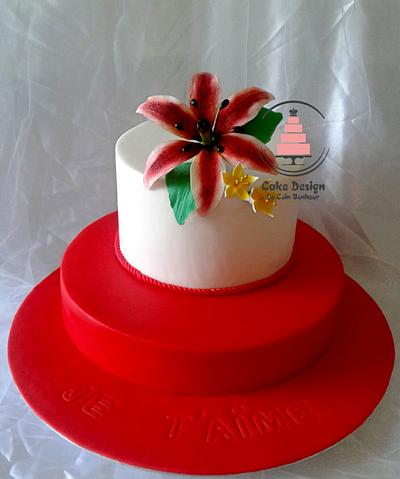 Lys tigré - Cake by Cake design by coin bonheur