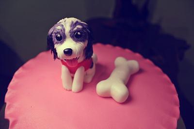 puppy - Cake by CandiRosa