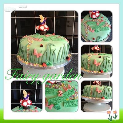 fairy garden cake - Cake by Shelly