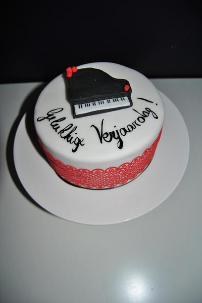 Piano cake - Cake by Anse De Gijnst
