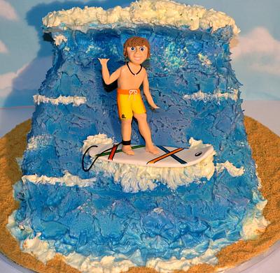 Surfer cake - Cake by Carol