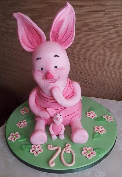 Piglet Cake - Cake by Sarah Poole