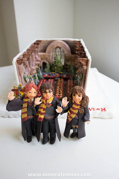 Welcome to my Hogwarts ~Bake A Christmas Wish~ - Cake by Sachiko Windbiel