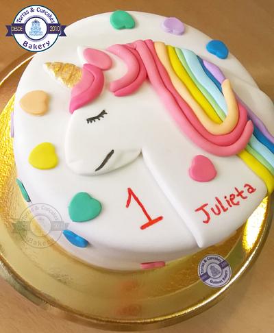 Torta Unicornio - Unicorn Cake By “Tortas y Cupcakes Quilmes Bakery” - Cake by Tortas y Cupcakes Bakery