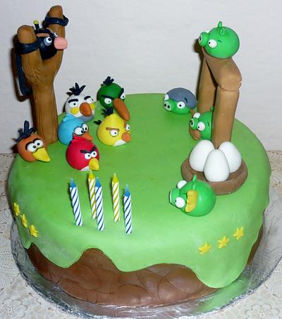 Angry Birds for Viktor - Cake by Bojana