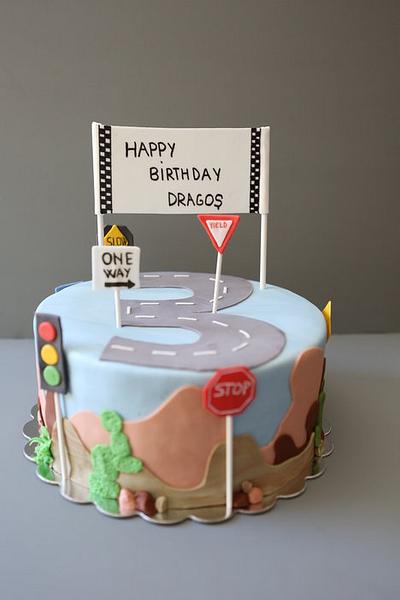 boy birthday cake - Cake by thecakelab