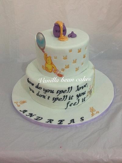 Classic Winnie the Pooh  - Cake by Vanilla bean cakes Cyprus