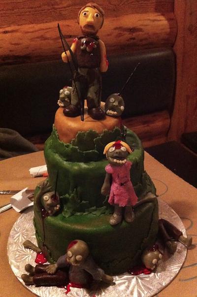 Daryl Walking Dead - Cake by AngEdibleCreations