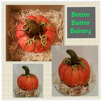 Pumpkin cake - Cake by Better Batter Bakery 