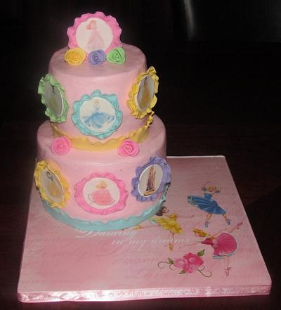 Disney Princess Cake - Cake by Jaybugs_Sweet_Shop
