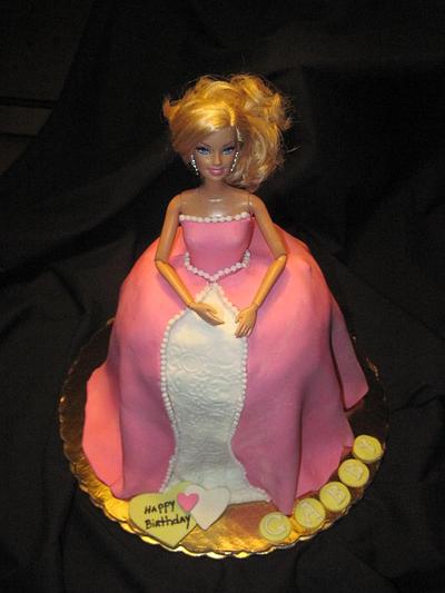Princess Barbie Cake - Cake by Cathy