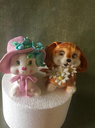 Cute Friends - Cake by Doroty