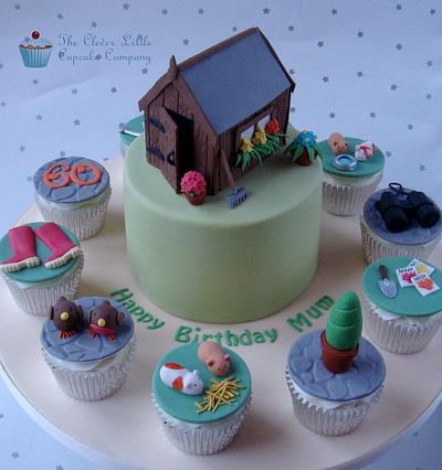 Gardening Themed Cake - Cake by Amanda’s Little Cake Boutique