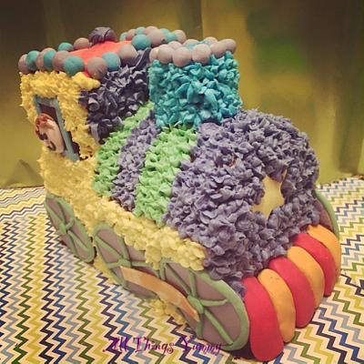 Train cake - Cake by All Things Yummy