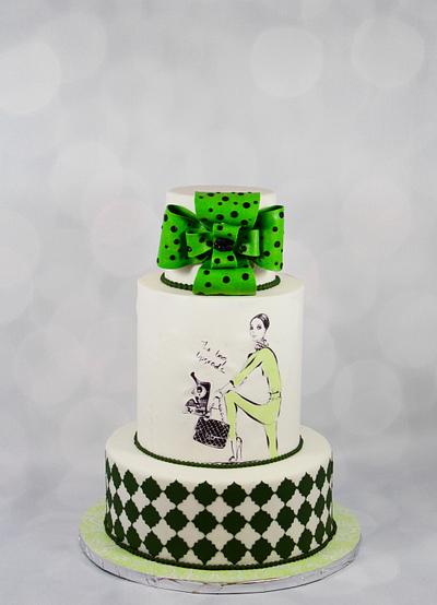 Megan hess inspired cake - Cake by soods