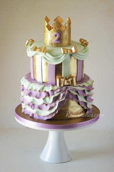Tutus & Tiaras Princess Cake - Cake by Rose Atwater