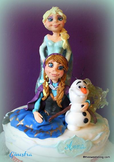 Frozen cake topper - Cake by Ginestra