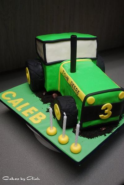 John Deere tractor cake - Cake by Aiah