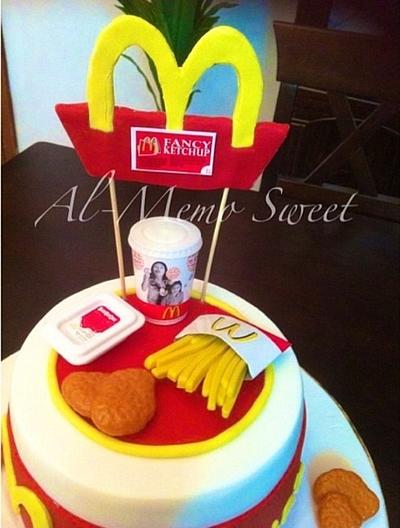 Macdonalds cake - Cake by Al-Memo Sweet