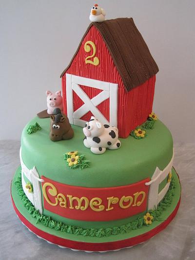 Farm Theme Cake - Cake by Robyn Morrison