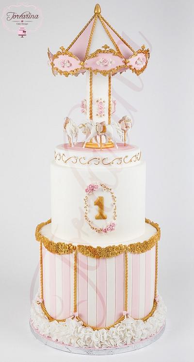 Carrousel cake  - Cake by Sabrina