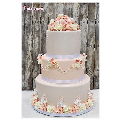 Romantic wedding - Cake by Naike Lanza
