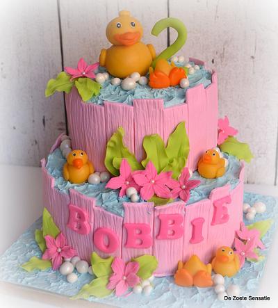 Ducks voor a little girl - Cake by claudia
