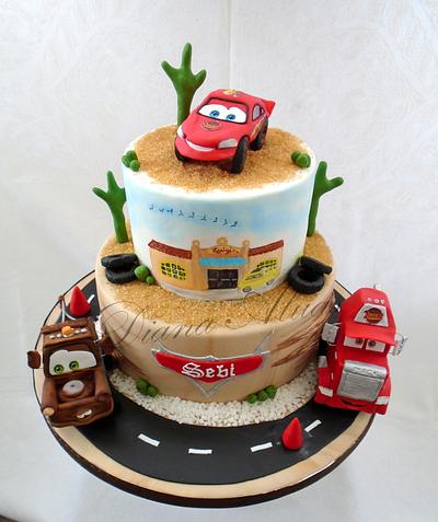 Cars  - Cake by  Diana Aluaş