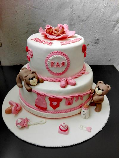 Baby girl cake - Cake by Danito1988