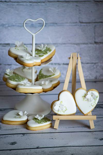 Wedding cookies - Cake by Vanilla & Me