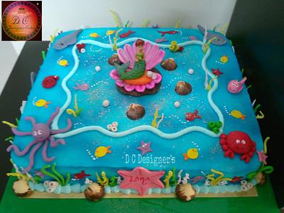 Underwater theme cake - Cake by Divya chheda 