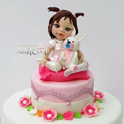 Baby first birthday cake - Cake by Nili Limor 