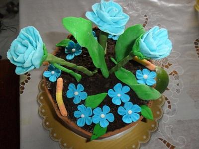 POT CAKE - Cake by marlyn rivera