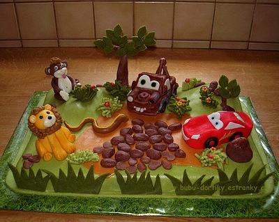 Cars - Cake by Stániny dorty